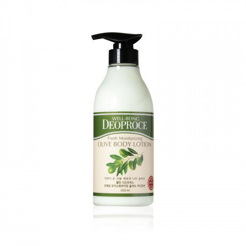 Deoproce 綠色生活滋潤身體乳(橄欖) 500ml