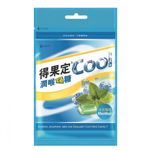 Dequadin 得果定 Cool潤喉硬糖 (薄荷味) 8pcs