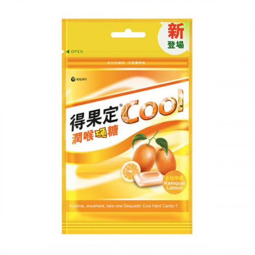 Dequadin 得果定 Cool潤喉硬糖 (金桔檸檬味) 8pcs