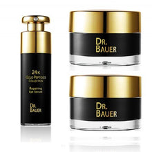 將圖片載入圖庫檢視器 DR. BAUER Dr.Bauer 24K金箔勝肽塑肌閃亮套裝 50ml+50ml+35ml
