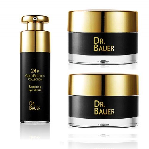 DR. BAUER Dr.Bauer 24K金箔勝肽塑肌閃亮套裝 50ml+50ml+35ml