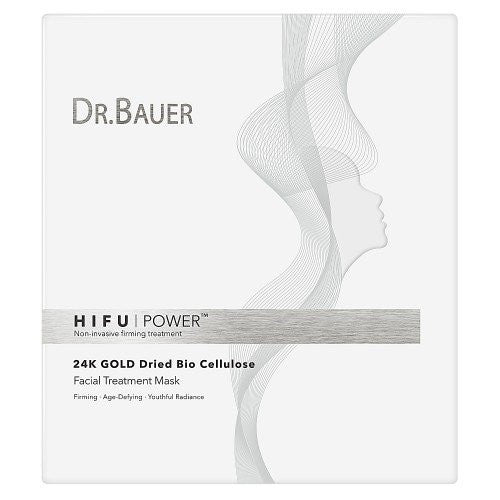 DR. BAUER 24K金箔賦活緊緻生物纖維修護面膜 30mlx5pcs