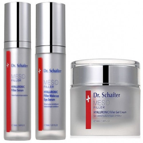 DR. SCHAFTER 【限量特別版】透明質酸微注緊緻套裝 (精華+眼部精華+水凝霜) 50ml+50ml+30ml