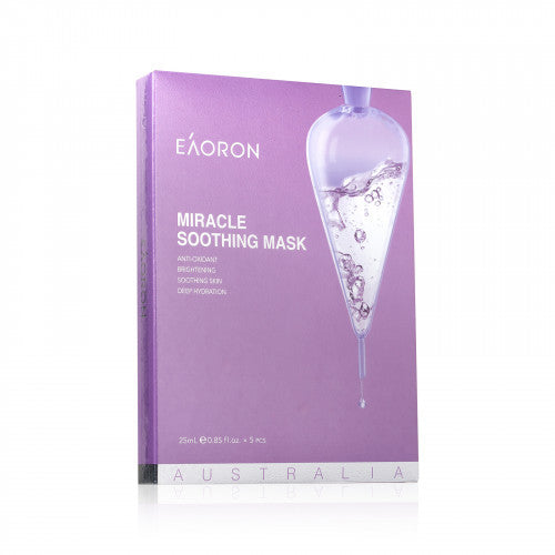 EAORON 藍花楹花修護提亮奇蹟面膜 (紫盒) 5pcs