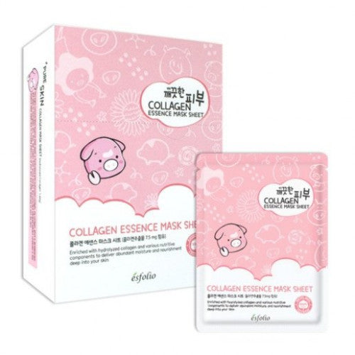 Esfolio 高效骨膠原面膜 10pcs