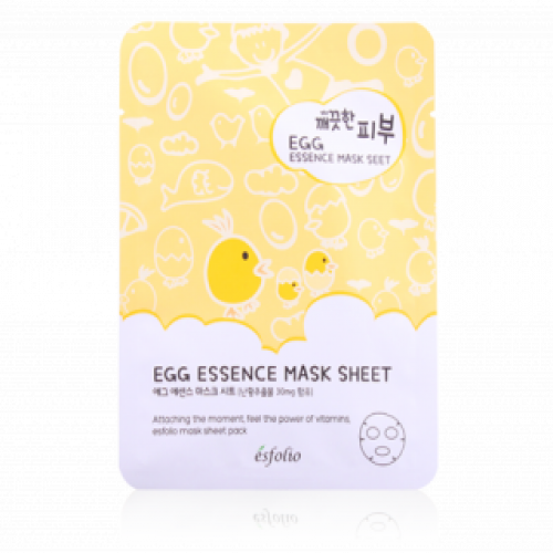 Esfolio 雞蛋白滑保濕面膜 10pcs