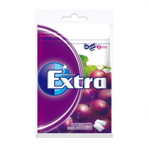 Extra 益達 Xylitol 無糖香口珠 - 提子 20粒