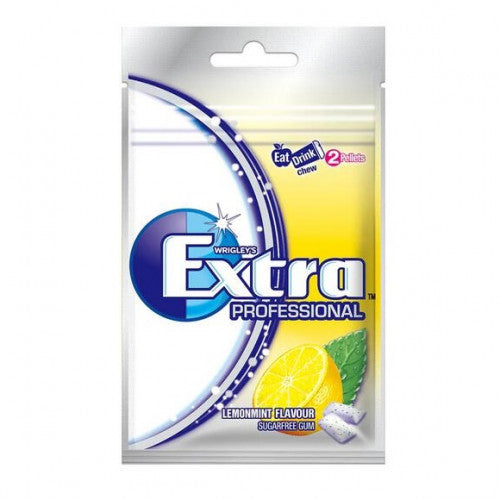 Extra 益達 專業無糖香口珠-檸檬薄荷 20粒