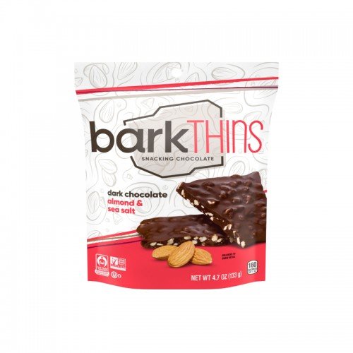 Bark Thins 杏仁朱古力脆餅片 133g