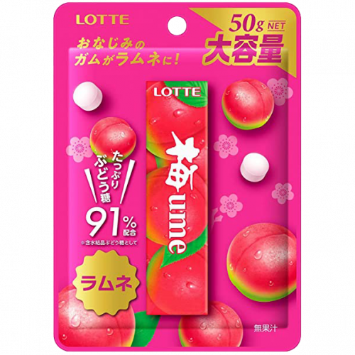 More Mall 一生良品精選 LOTTE 梅味汽水糖 50G 50g
