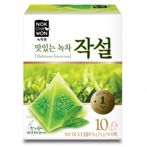 More Mall 一生良品精選 綠茶園-雀舌綠茶(金字塔型茶包) 1.5g x10包