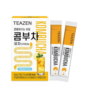 More Mall 一生良品精選 韓國Teazen 紅茶菌排毒瘦身茶 (柑桔味) 5克x10包