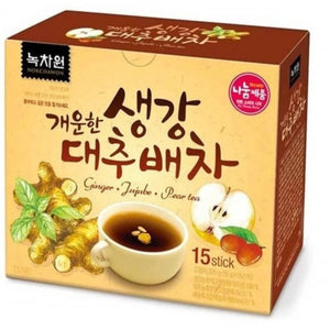 More Mall 一生良品精選 綠茶園-水梨紅棗茶生薑茶(1g*15包) 1pcs