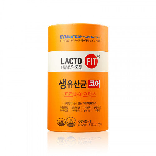 More Mall 一生良品精選 Lacto-fit 增強版 腸胃健康乳酸益生菌 (橙色) 60包 x2g