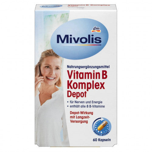 More Mall 一生良品精選 Mivolis 維他命 B雜 膠囊 60pcs