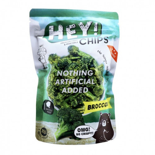 More Mall 一生良品精選 Hey! Chips優質西蘭花脆脆 20g