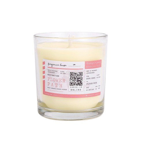 Fragrance House 香薰蠟燭 - 花路(蘭花與橙花) 150g