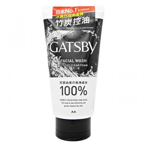 Gatsby 冰爽竹炭潔面膏 130g