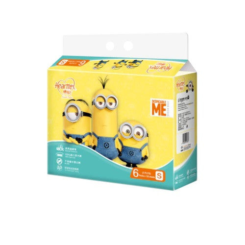 Hearttex 心相印 Minion 小黃人軟抽紙 (6包裝) (120抽/包) 6pcs