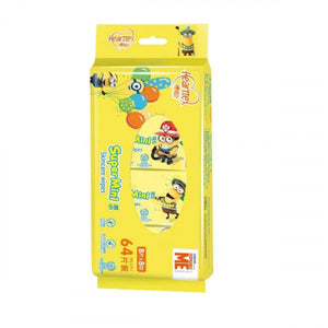 Hearttex 心相印 Minions 小黃人迷你濕紙巾掛裝 8片 x 8包 (64片庄) 8pcs x 8packs