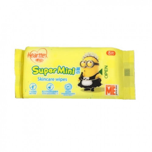 Hearttex 心相印 Minions 小黃人迷你濕紙 8pcs