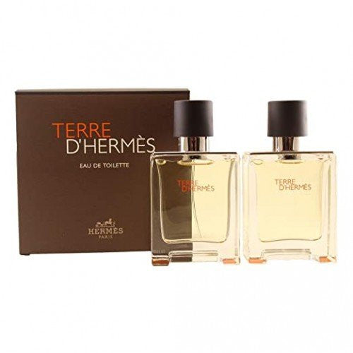 Hermes 愛馬仕 Terre D'Hermes 大地 男士淡香水 50mlx2pcs