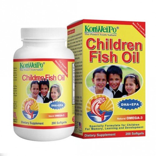 KonWeiPo 兒童魚油 200粒 200pcs