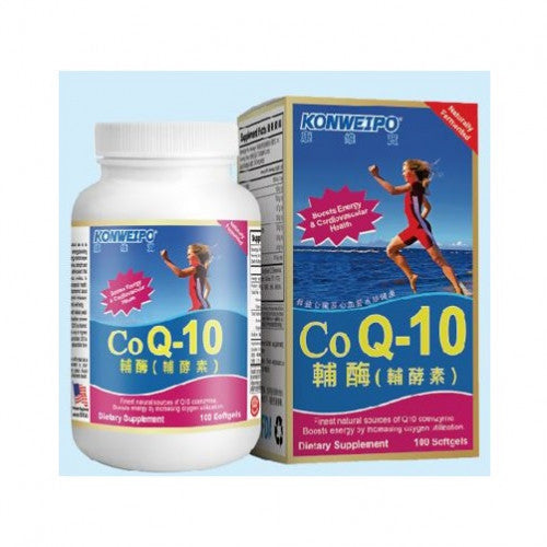 KonWeiPo 康維寶 輔酶素 100 Softgels