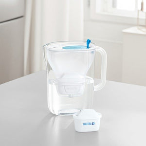 Homestuff BRITA - 【一壺七芯】Style XL 3.6L 濾水壺 (藍色) + MAXTRA+濾芯 (6件裝) 6pcs