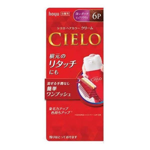 Hoyu CIELO 絲悅白髮專用染髮霜 (#6P 棕黑色) 1box