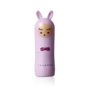 INUWET 小兔造型潤唇膏 (紫色) 3.5g