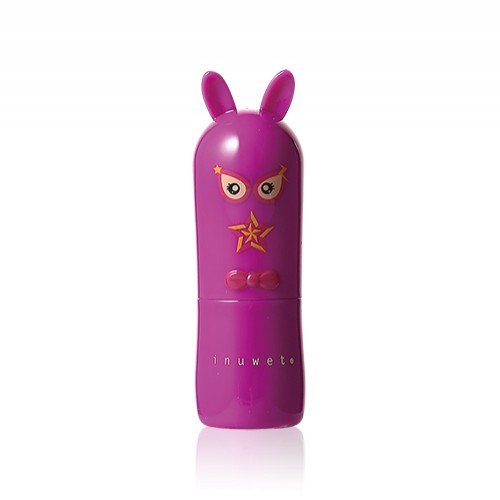 INUWET 小兔造型潤唇膏 (紫色) 3.5g