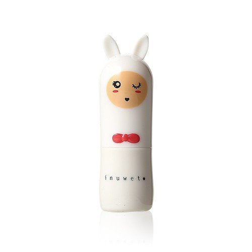 INUWET 小兔造型潤唇膏 (白色) 3.5g