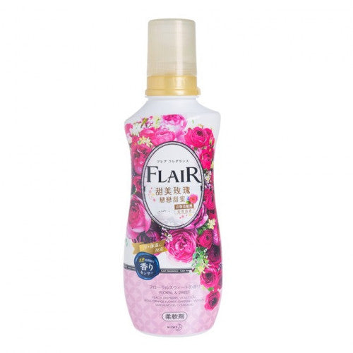 KAO 花王 長效清香柔順劑 - 甜美玫瑰 570ml
