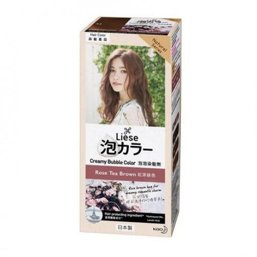 KAO 花王 Liese 泡泡染髮劑 - 紅茶啡色 1box