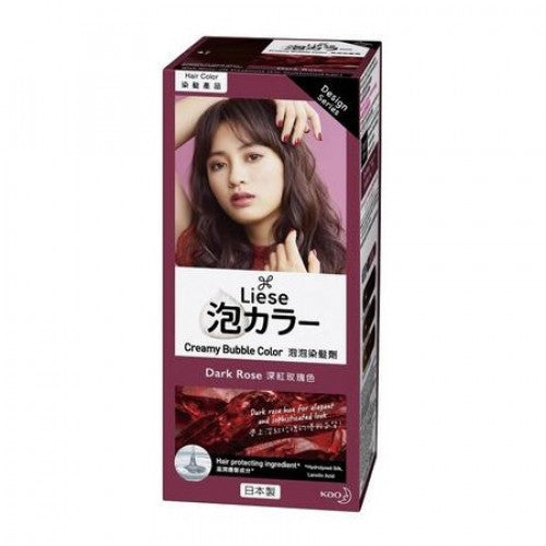 KAO 花王 Liese 泡泡染髮劑 - 深紅玫瑰色 1box