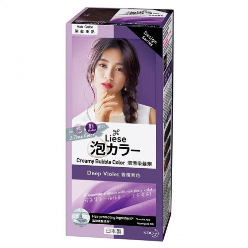 KAO 花王 Liese 泡泡染髮劑 - 香檳紫色 1box