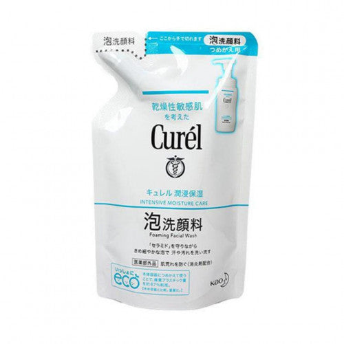 KAO 花王 潤浸保濕豐盈泡沫潔面乳 (補充裝) 130ml