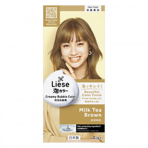 KAO 花王 Liese 泡泡染髮劑 - 奶茶啡色 1pc