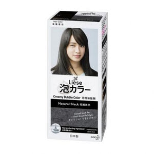 KAO 花王 Liese 泡泡染髮劑 - 亮麗黑色 1box