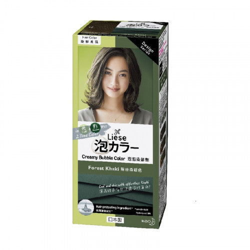 KAO 花王 Liese 泡泡染髮劑 - 霧感森綠色 1box