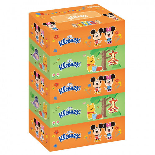 Kleenex 健力士 迪士尼小小世界盒裝面紙 (5合1) 5盒裝