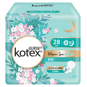 Kotex 高潔絲 高潔絲Blossom Spa 白茶花超薄日/夜用28cm 11pcs