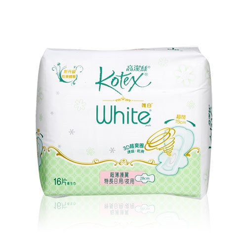 Kotex 高潔絲 超薄護翼特長日/夜用 28cm 16pcs