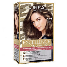 將圖片載入圖庫檢視器 L&#39;Oreal 歐萊雅 優媚霜 時尚魅力系列染髮霜 (#6.73 亞麻灰棕) 1pc
