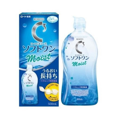 Rohto 樂敦 【預訂】C3 Softone Moist 隱形眼鏡護理液 500ml