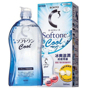 Rohto 樂敦 C3 Softone Cool 隱形眼鏡護理液 500ml