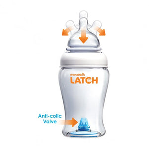 Munchkin 满趣健 LATCH奶瓶 (Stage 1) 0m+ 240ml