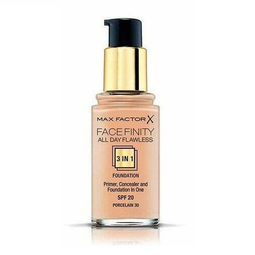 MAX FACTOR 蜜絲佛陀 All Day Flawless 3in1 Foundation SPF20 30ml#30 30ml