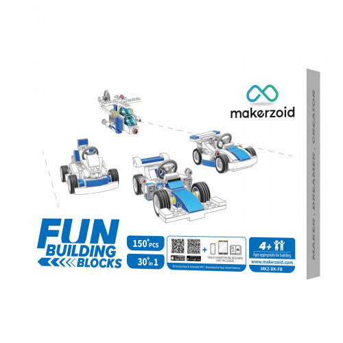 Makerzoid 趣味積木 (MKZ-BK-FB） 1pc